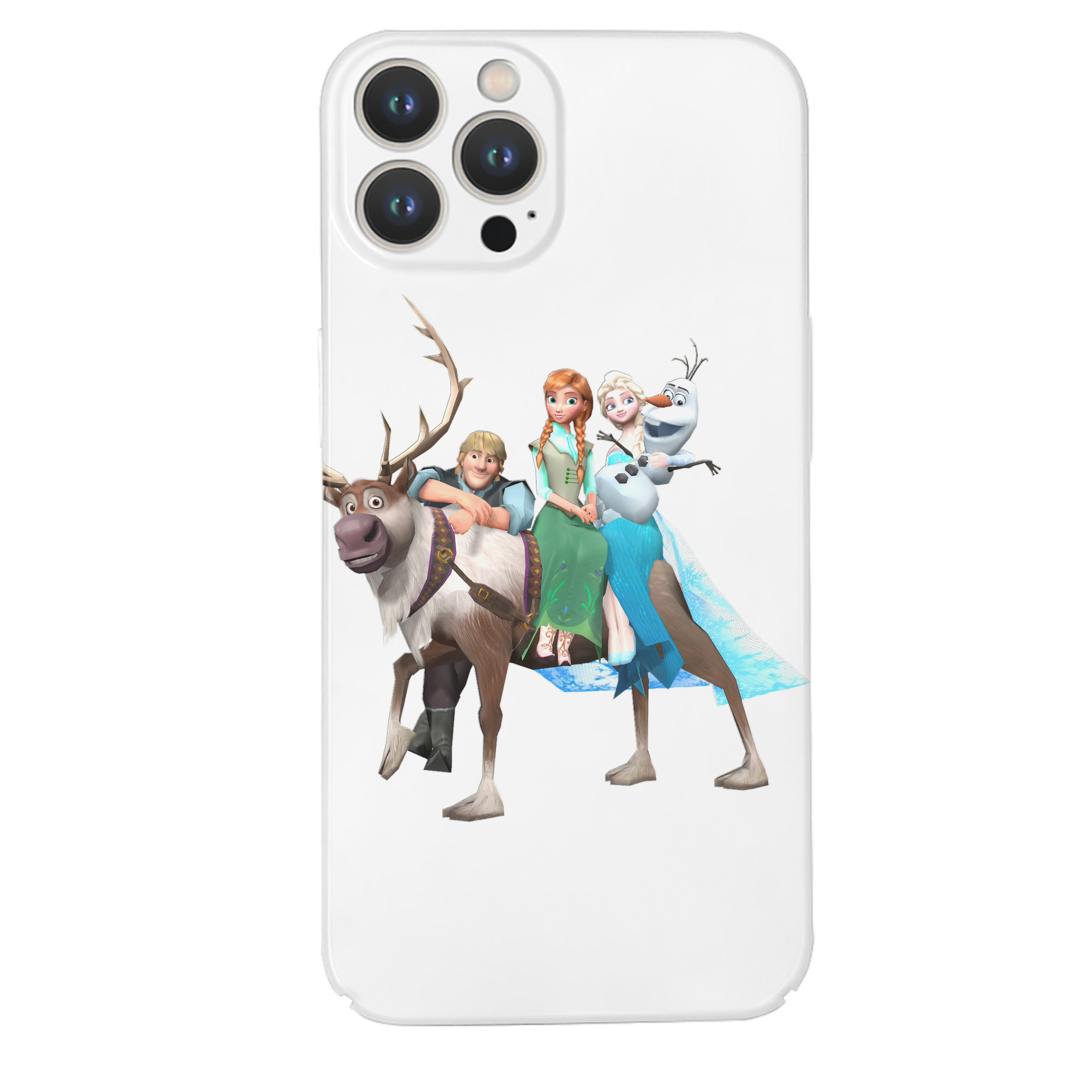 （画像用） アナと雪の女王 アンナ エルサ Frozen Anna Elsa 【iPhone 14シリーズ対応】ハードケース